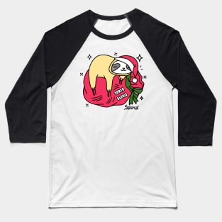 Santa Claws Baseball T-Shirt